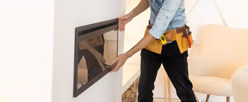 Metal Fireplace Installation in Turlock, California