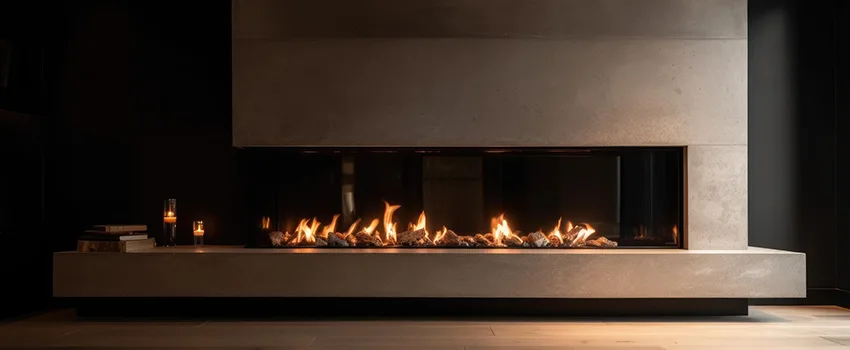 Gas Fireplace Ember Bed Design Services in Turlock, California