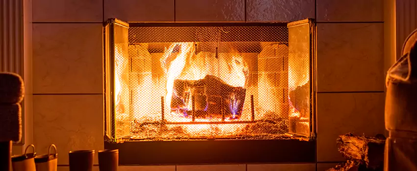 Mendota Hearth Landscape Fireplace Installation in Turlock, California