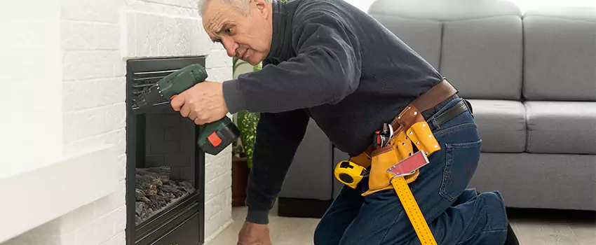 New Indoor Fireplace Installation in Turlock, California
